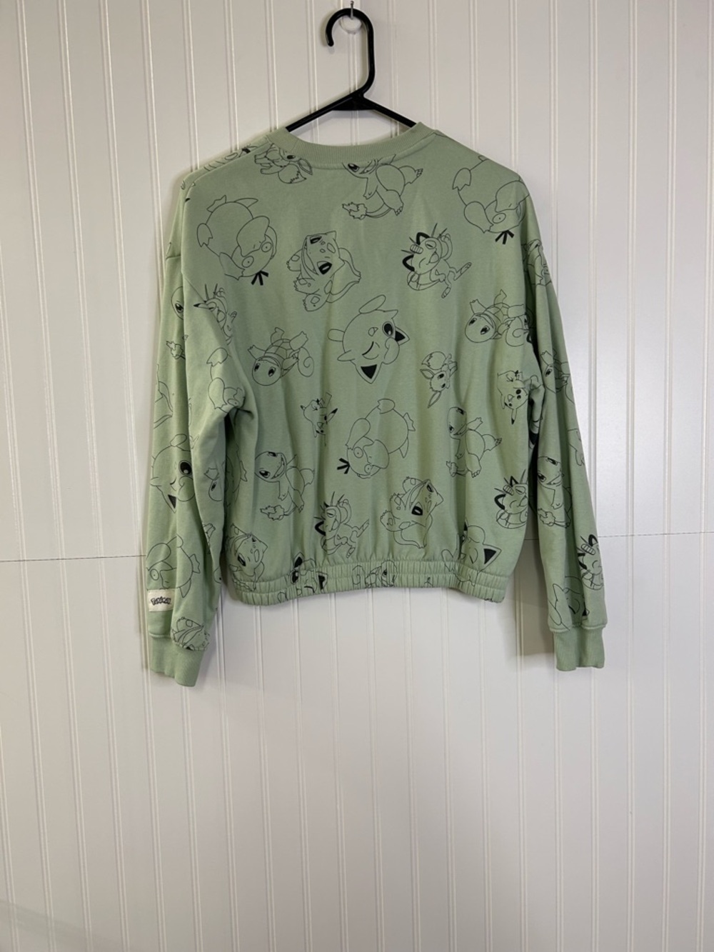 Pokemon H&M Mint Green Crewneck Sweatshirt - Picture 5 of 7